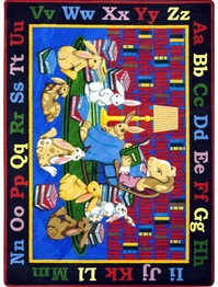 Joy Carpets Kid Essentials Reading Rocks Multi